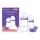 Lansinoh Babyflaschen Starter Set - Babyflasche in 160 ml & 240 ml - NaturalWave Sauger Größe S, M, L - neues kompaktes Design für verbesserte Stabilität - mit stapelbarem Deckel