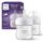 Philips AVENT Babyflaschen Natural Response – 2x Babyflaschen, 125 ml, für Neugeborene ab 0 Monaten, BPA-frei (Modell SCY900/02)
