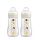 MAM Easy Active Trinkflasche im 2er-Set (270 ml), Baby Trinkflasche inklusive MAM Sauger Größe 1 aus SkinSoft Silikon, Milchflasche mit ergonomischer Form, 0+ Monate, Biene/Igel