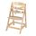roba Treppenhochstuhl Sit Up III - Mitwachsender Baby Hochstuhl - ab 6 Monaten - Kinderhochstuhl aus Holz natur - Stuhl bis 50 kg belastbar, 1 Stück (1er Pack)