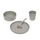 LÄSSIG Kindergeschirr Set (Teller, Becher, Schälchen, Löffel) ohne , BPA-frei, für Spülmaschine und Mikrowelle/Dish Set Little Forest Fox