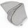 sei Design Stillkissenbezug 4-lagiger Musselin Teddyplüsch XXL 190 x 35 cm Grau – GOTS Bio-Baumwolle – 60°C waschbar