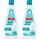 NUK Spülreiniger für Babyflaschen | 500 ml | Ideal zur Reinigung von Babyflaschen, Nuckeln und Zubehör | Duftstofffreier Reiniger | pH-neutral | 100% wiederverwertbare Flasche (Packung mit 2)