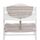 hauck Sitzkissen Kompatibel mit Alpha+, Beta+ und Arketa Holzhochstuhl Highchair Pad Deluxe, Einfache Befestigung mit Klettverschluss, Maschinenwaschbar (Multicolor Beige)