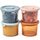 Moonkie 4 Pack Babybrei Einfrieren Behälter Silikon | 120ml Portionen | Beikost Baby Zubehör | Auslaufsichere Babynahrung Aufbewahrung | Für Gefrierfach & Mikrowelle