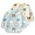 Nombear Baby Lätzchen mit Ärmeln für BLW (6 bis 24 Monate), 1 Packung - Wasserdichtes Ärmellätzchen Alternative zu Silikonlätzchen, Ganzkörper Lätzchen Baby, Babylatz Beikost Zubehör