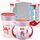 NUK Magic Cup & Mini Magic Cup Trinklernbecher Duo-Set | auslaufsicherer 360°-Trinkrand | 6+ Monate | auslaufsicher und BPA-frei | 160 ml & 230 ml | rot