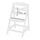 roba Treppenhochstuhl Sit Up III - Mitwachsender Baby Hochstuhl - ab 6 Monaten - Kinderhochstuhl aus Holz weiß - Stuhl bis 50 kg belastbar, 1 Stück (1er Pack)