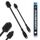 JAWAonline Spülbürsten Set 32cm und 24cm - Flaschenbürste Silikon schonend und kratzfrei - Flexible Flaschenreiniger Bürste - Premium Bottle Brush - Reinigungsbürste für kleine und große Flaschen