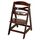 roba Treppenhochstuhl Sit Up III - Mitwachsender Baby Hochstuhl - ab 6 Monaten - Kinderhochstuhl aus Holz braun - Stuhl bis 50 kg belastbar, 1 Stück (1er Pack)