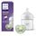 Philips AVENT Natural Response Geschenkset für Babys, Natural Response Babyfläschchen 125ml mit Saugergröße 2 (ab Geburt), ultra air Schnuller, Modell SCD837/10
