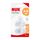 NUK First Choice+ Anti-Colic-Trinksauger Silikon | kiefergerechte NUK Form | Größe 1 (0-6 Monate) M für Milch | 2 Stück