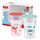 NUK Magic Cup Trinklernbecher | 8+ Monate | 230 ml | auslaufsicherer 360°-Trinkrand | BPA-frei | rot | 2 Stück