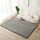 Wolkenweiche Spielmatte Baby 280x200x2,5cm, Dunkelgrau– Teppich für Kinderzimmer mit hochwertigem Memory-Schaum Krabbelmatte Baby mit Rutschfester Unterseite Krabbeldecke, Kinderteppich, Tatami Matte