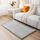 Hakuna Matte Wolkenweiche Spielmatte Baby 150x80x2,5cm, grau – Teppich für Kinderzimmer mit hochwertigem Memory-Schaum – Krabbelmatte Baby mit Rutschfester Unterseite – Krabbeldecke, Tatami Matte