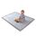 Hakuna Matte Wolkenweiche Spielmatte Baby 170 x 120 x2,5cm– Teppich für Kinderzimmer mit hochwertigem Memory-Schaum – Krabbelmatte Baby mit Rutschfester Unterseite – Krabbeldecke, Tatami Matte
