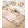 Wolkenweiche Spielmatte Baby 200x150x2,5cm, mond&Sterne – Teppich für Kinderzimmer mit hochwertigem Memory-Schaum – Krabbelmatte Baby mit Rutschfester Unterseite, Tatami Matte
