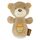 Mini-Rassel Teddy – Mini-Greifling zum Rasseln, Fühlen, Spielen - kuschelweiches Stoff-Tier – ein treuer Begleiter für Babys und Kleinkinder ab 0+ Monaten