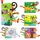 beiens Baby Spielzeug 6 Monate,Babybuch stoffbuch fühlbuch knisterbuch Bilderbuch Stoffbücher Kinderwagen Neugeborene Spielzeug ab 0 3 6 Monate, Baby Bücher Quiet Book Geschenk für Jungen Mädchen