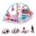 Baby Einstein Ocean Explorers 4-in-1 Spielbogen Baby Spielmatte mit Kick Piano, Musik- & Sprachförderung, Sensorikspielzeug, Lichter & Klänge, Für Neugeborene +, Rosa (Jellyfish Jamboree)
