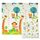 CCLIFE Krabbelmatte Spielmatte Baby Schadstofffrei 196x176x1cm Faltbar Spielunterlage Spielteppich Groß Rutschfest Beidseitig Tragbar Wasserdicht für Innen Außen Bunt