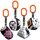 Aolso Kinderwagen Spielzeug, 4Pcs hängendes Rasselspielzeug, Kontrast Spielzeug, Sensorisches LernspielzeugBaby-Hängespielzeug, Neugeborenes Autositz-Spielzeug für Jungen und Mädchen