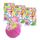 INKEE Surprise Galupy Unicorn 3er Set | 3x Badebomben Kinder mit Überraschung, Badekugeln 3x 100g mit GALUPY Einhornfiguren, Karamellduft & Jojobaöl - einhorn geschenke für mädchen
