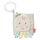 Fehn Fühlbuch Oktopus - Buggybuch aus Stoff mit Meerestier Motiven - Babyspielzeug Buch mit Quietsche, Raschelpapier und Spiegel - Babybuch 8 Seiten - Stoffbuch für Babys und Kleinkinder ab 0+ Monaten