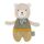 Fehn Knister Bär – Activity Baby Raschel Spielzeug zum Greifen und Spielen – Activity-Rascheltier Babyspielzeug – Motorikspielzeug und Knisterspielzeug für Babys und Kleinkinder
