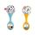 Fisher-Price Babys Rumba-Rasseln, Rasseln für Kinder sensorische Spielzeuge für Neugeborene ab 3 Monaten, HMF34