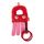 Sigikid Greifling Oktopus, RedStars Babyspielzeug mit Rassel und Ringen: greifen, entdecken, spielen, für Babys ab Geburt, Art.-Nr. 42920, rosa-rot, 18x8x2 cm