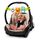 Bright Starts, 9005 Tiger Kinderwagenkette mit Lichtern, 4 Melodien, Spiegel und mehr, leicht anzubringen