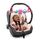 Bright Starts, Kinderwagenkette mit Lichtern und Melodien, Eule und Vogel