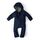 Ehrenkind® WALKOVERALL | Baby Wollwalk-Overalls aus Merino Schurwolle mit Reißverschluss | Walk Wolle Woll-Anzug für Kleinkind und Baby | Blau Gr. 86-92