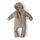 Ehrenkind® WALKOVERALL | Baby Wollwalk-Overalls aus Merino Schurwolle mit Reißverschluss | Walk Wolle Woll-Anzug für Kleinkind und Baby | Beige Gr. 86-92