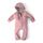 Ehrenkind® WALKOVERALL | Baby Wollwalk-Overalls aus Merino Schurwolle mit Reißverschluss | Walk Wolle Woll-Anzug für Kleinkind und Baby | Altrosa Gr. 62-68