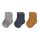 LÄSSIG Unisex Kinder- und Babysocken 3er Set/ Blue Größe 12-14