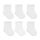 bistyle Baumwolle 6 Paar Baby Socken für Neugeborene Säugling 0-6 Monate bis 3 Jahre | Stopper Nahtlos Socken | Jungen Mädchen Kindersocken