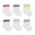 bistyle Baumwolle 6 Paar Baby Socken für Neugeborene Säugling 0-3 Monate bis 2-3 Jahre | Duftend Baby Socken | Jungen Mädchen Kleinkind Socken (as3, age, 6_months, 12_months, Weiß (Gestreift))