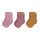 LÄSSIG Unisex Kinder- und Babysocken 3er Set/ Rosewood Größe 27-30