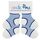Sock Ons Kluge kleine Dinge, die Babysocken halten! - 2er Pack -12-18 Monate (Blau)