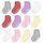 HYCLES Stoppersocken Kinder 12 Paars ABS Socken Baby Mädchen Kleinkind Rutschfeste Socken für 1-3 Jahre