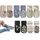 Exemaba Rutschfeste Socken für Baby Mädchen Jungen 5 Paar Kinder Anti Rutsch Socken Sportsocken Stoppersocken(3-5 Jahre, C 5 Farben)