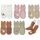 Exemaba Rutschfeste Socken für Baby Mädchen Jungen 5 Paar Kinder Anti Rutsch Socken Sportsocken Stoppersocken(M/1-3 Jahre, E 5 Farben)