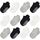 HYCLES Stoppersocken Kinder - 12 Paar ABS Socken Kinder Baby Jungen Kleinkind Rutschfeste Socken für 0-7 Jahre Antirutsch Socken Mädchen 3-5 Jahre