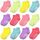 HYCLES Stoppersocken Kinder - 12 Paar ABS Socken für Baby, Jungen, Kleinkind, Mädchen - Rutschfeste Antirutsch Socken für 0-7 Jahre, 3-5 Jahre