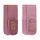 LÄSSIG Unisex Kinder Anti-Rutsch Socken 2er Set/ Rosewood Größe 15-18