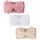 DRESHOW Stirnband Baby Mädchen Dehnbare Nylon Stirnbänder Handgefertigte Schleife Haarband for Neugeborene Kleinkinder Kinder 3 Stück