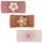 DRESHOW Stirnband Baby Mädchen Dehnbare Nylon Stirnbänder Handgefertigte Blumen Haarband for Neugeborene Kleinkinder Kinder 3 Stück
