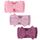 DRESHOW Stirnband Baby Mädchen Dehnbare Nylon Stirnbänder Handgefertigte Schleife Haarband for Neugeborene Kleinkinder Kinder 3 Stück